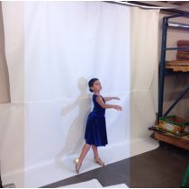 Backdrop Curtain (Photo Background Screen) - 8 ft. Width X 10 ft. Height - Custom Colors Available