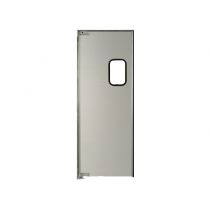 Aluminum Swing Door - 36 in. (3 ft) width X 96 in. (8 ft) height - Single Panel - E Hinge Type