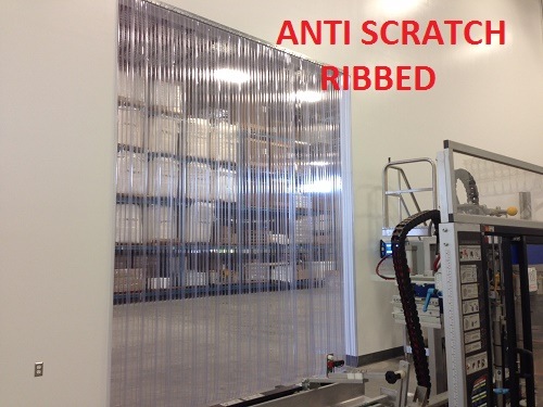 Anti Scratch Ribbed Strip Doors